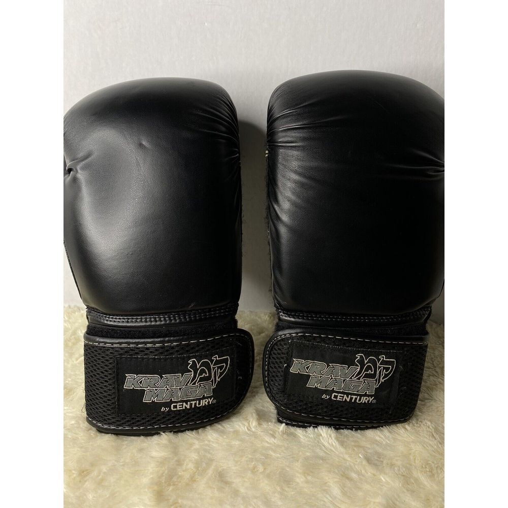 KRAV MAGA By Century‎ Gloves Black Protective Gear Sz L 12 Oz HG10